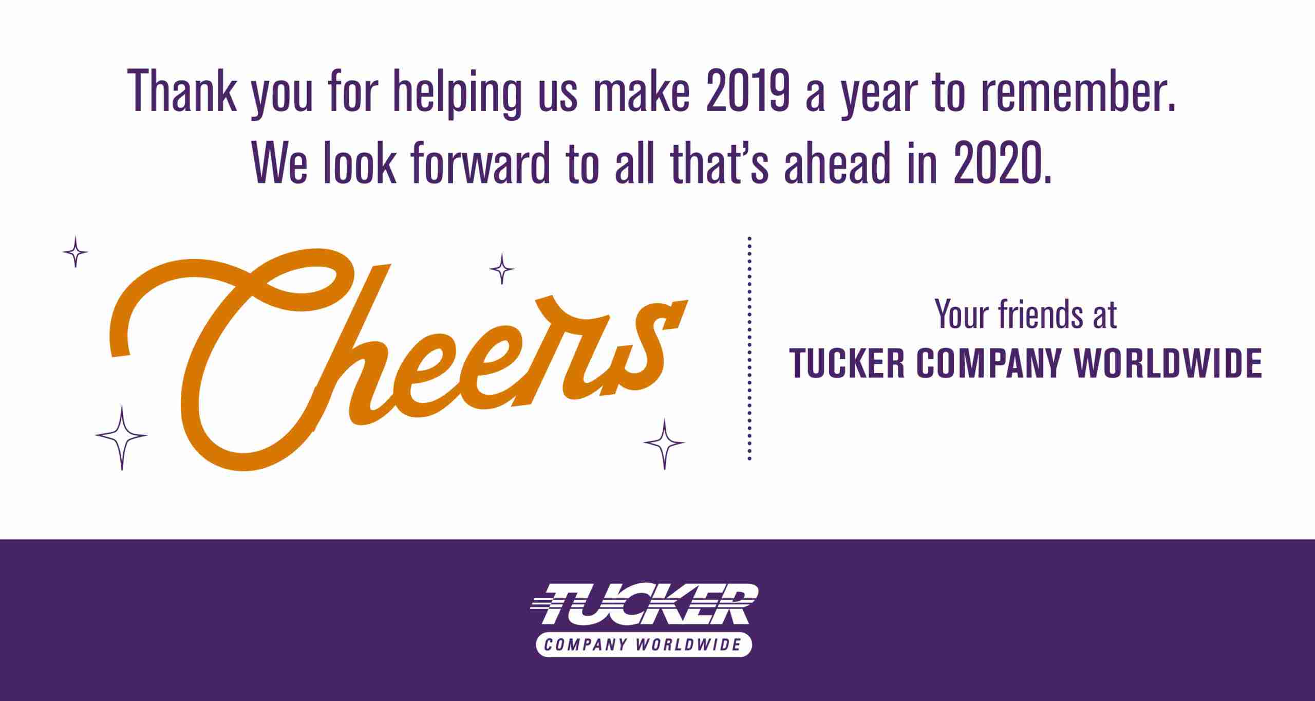 Thank you for helping us make 2019 a year to remember