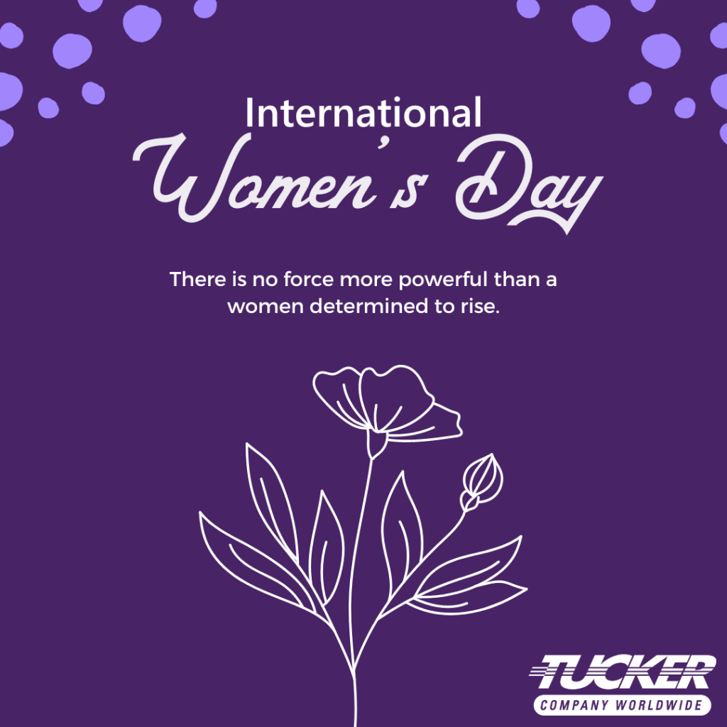 international women's day graphic