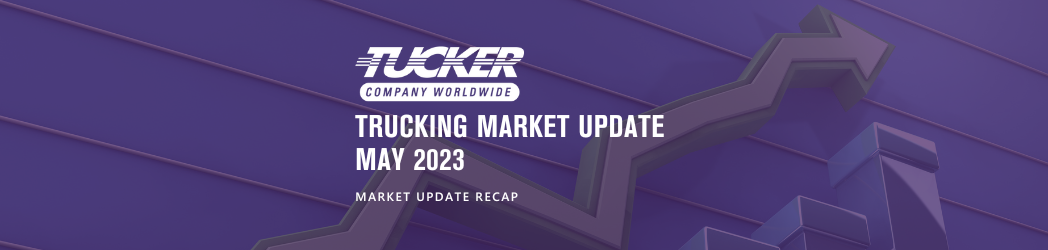 trucking market update may 2023 banner